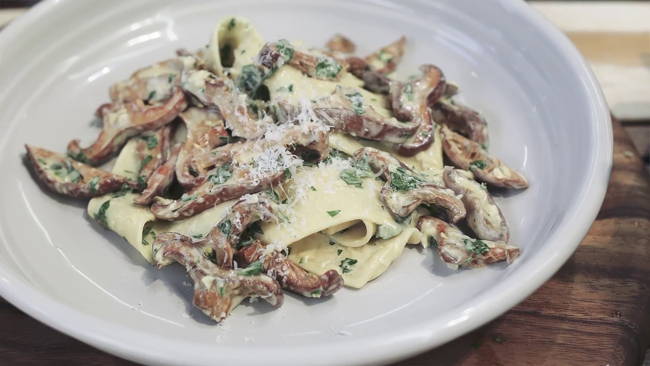 Mushroom Pappardelle by Tobie Puttock