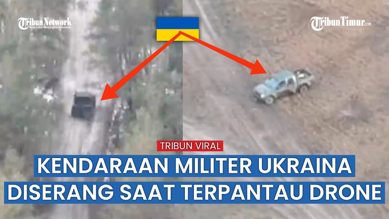 Drone BT-40 Rusia Hantam Brutal Lebih dari 5 Kendaraan Militer Ukraina, VIRAL!!