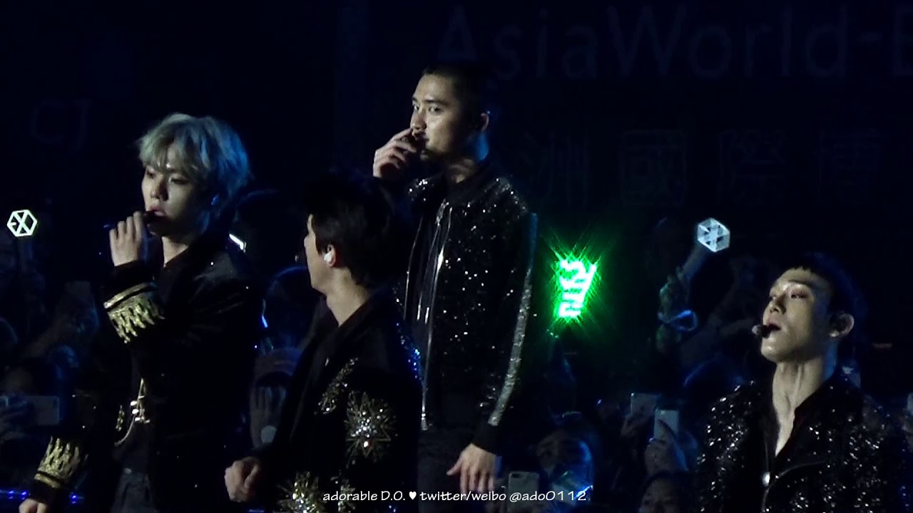 171201 Power (EXO D.O. 디오/경수 focus) @ MAMA in HK