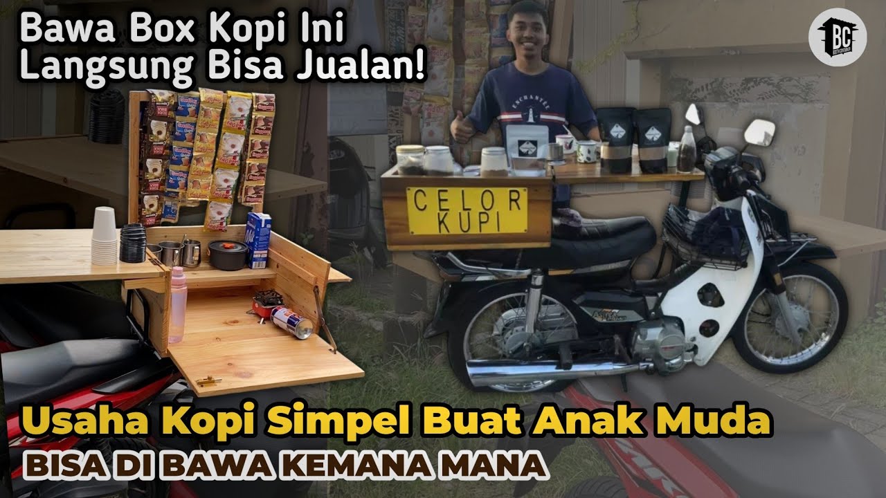 BOX KOPI Buat Jualan Kopi Keliling | Franchise Kopi Kekinian | 0822-2221-7966