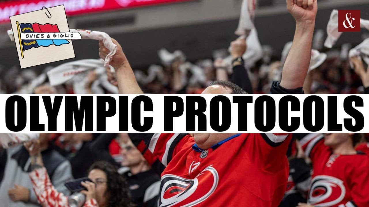 The Olympic torch that was locked up by NC police | Civian on Olympic hockey, Canes after break