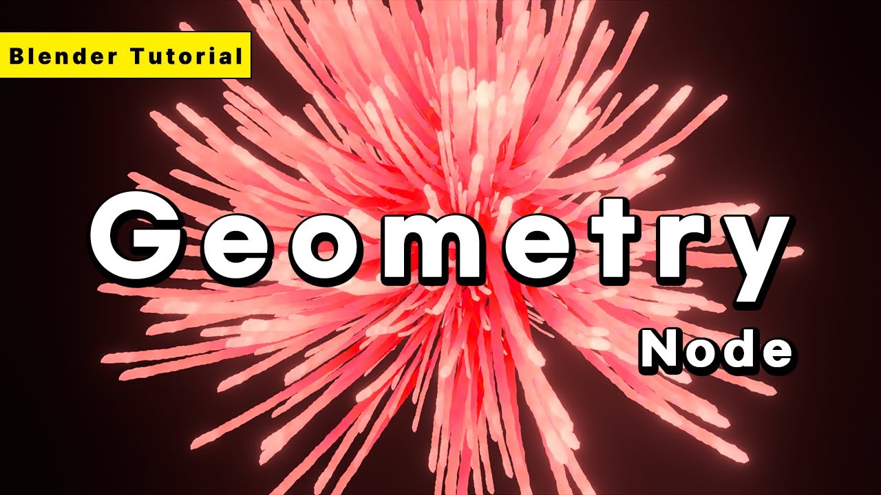 [블렌더 강좌]초보자를 위한 지오메트리 노드 강좌 11 Blender Geometry Node Tutorial for Beginners 11