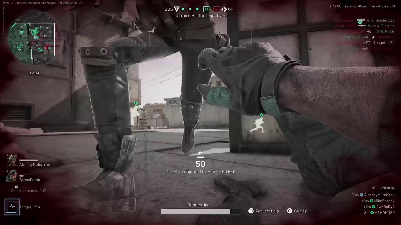 Live doing delta force