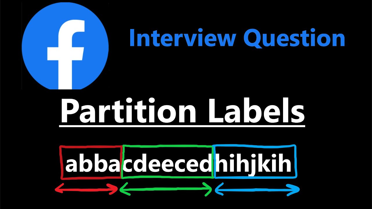 Метки разделов — Leetcode 763 — Python