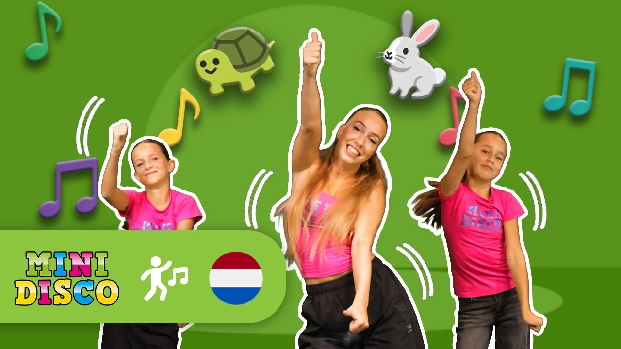 Tsjoe Tsjoe Wa | Dans spel: Snel of Langzaam? 🥵🐢 | Minidisco
