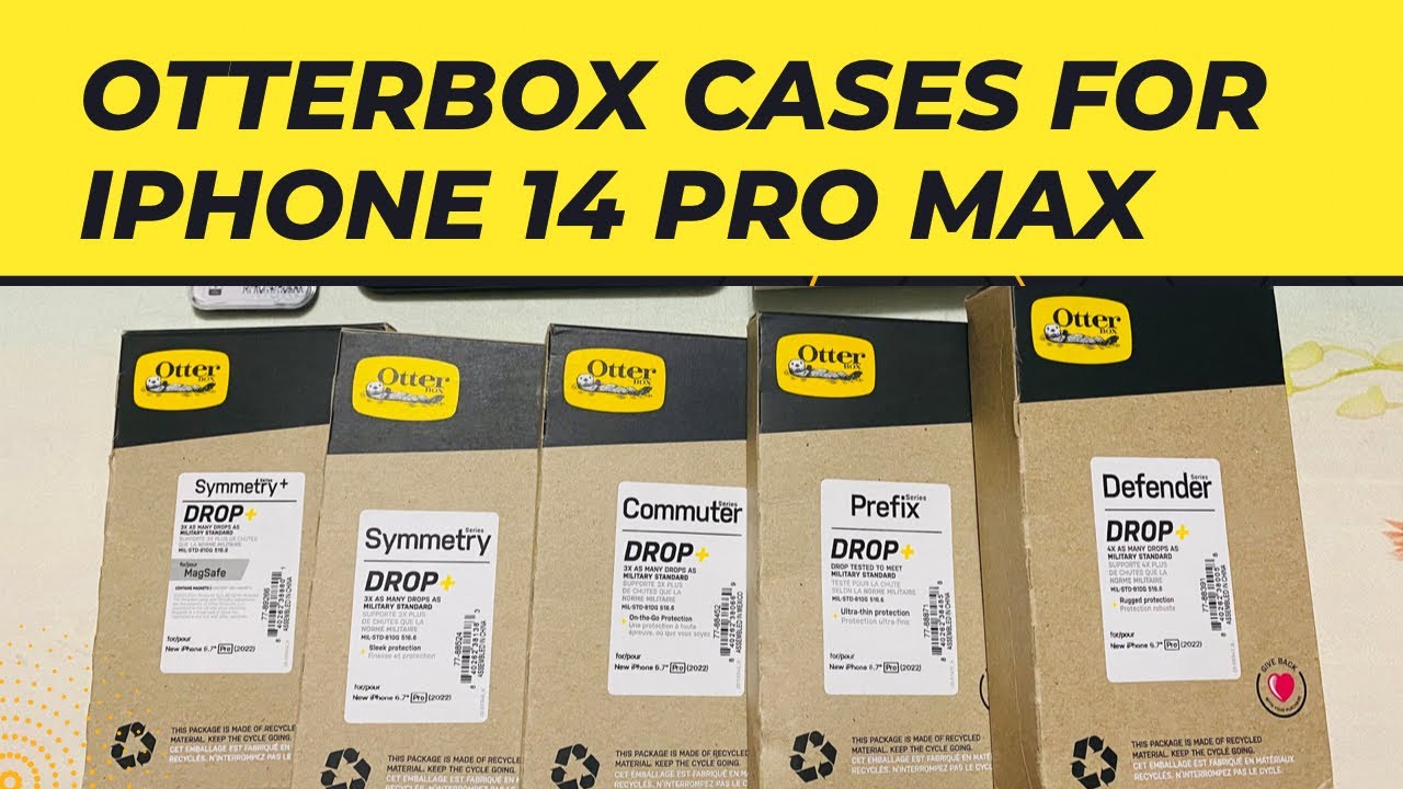 Best Otterbox case for iPhone 14 Pro Max ? Symmetry - Commuter - Prefix MagSafe,  Otterbox Defender