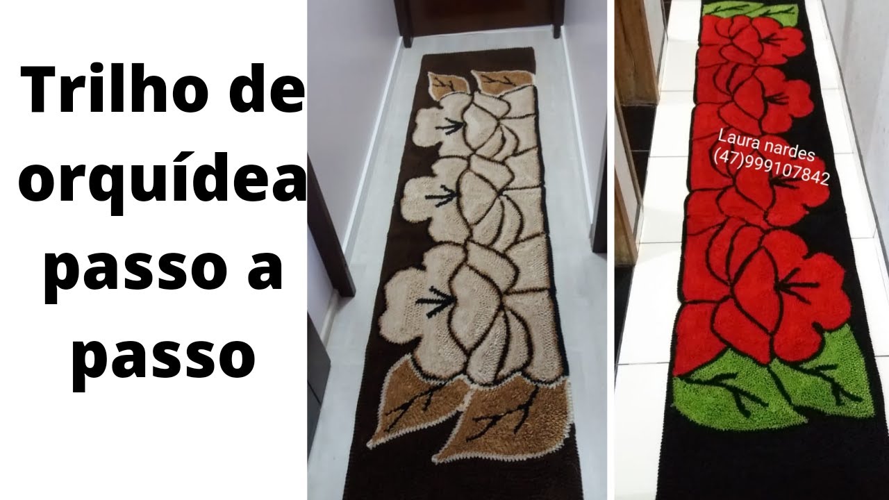 FRU-FRU TRILHO DE ORQUÍDEA/APRENDA COMO FAZER/INSCREVA-SE