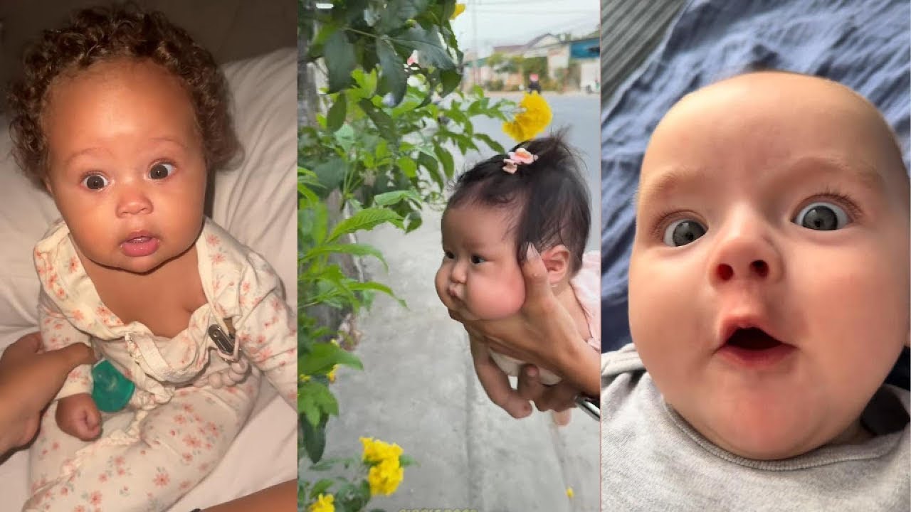 Funny Baby Moments 😂 Try Not to Laugh at These Babies 🤣 BEST OF THE WEEK - Part 66