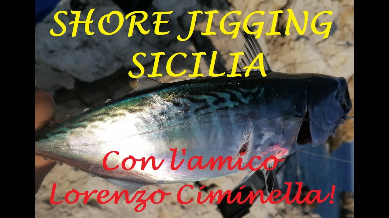 Shore Jigging Sicilia!