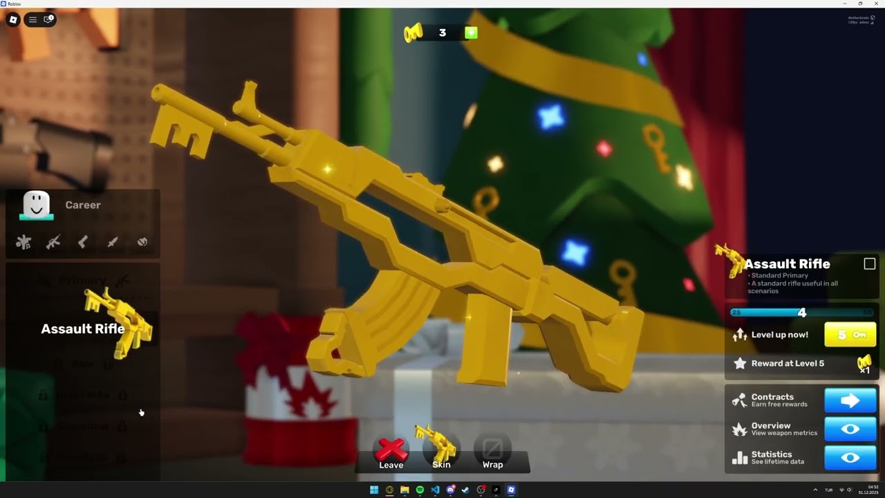 Roblox Rivals, FE Skinchanger V3 (NO BUGS!)