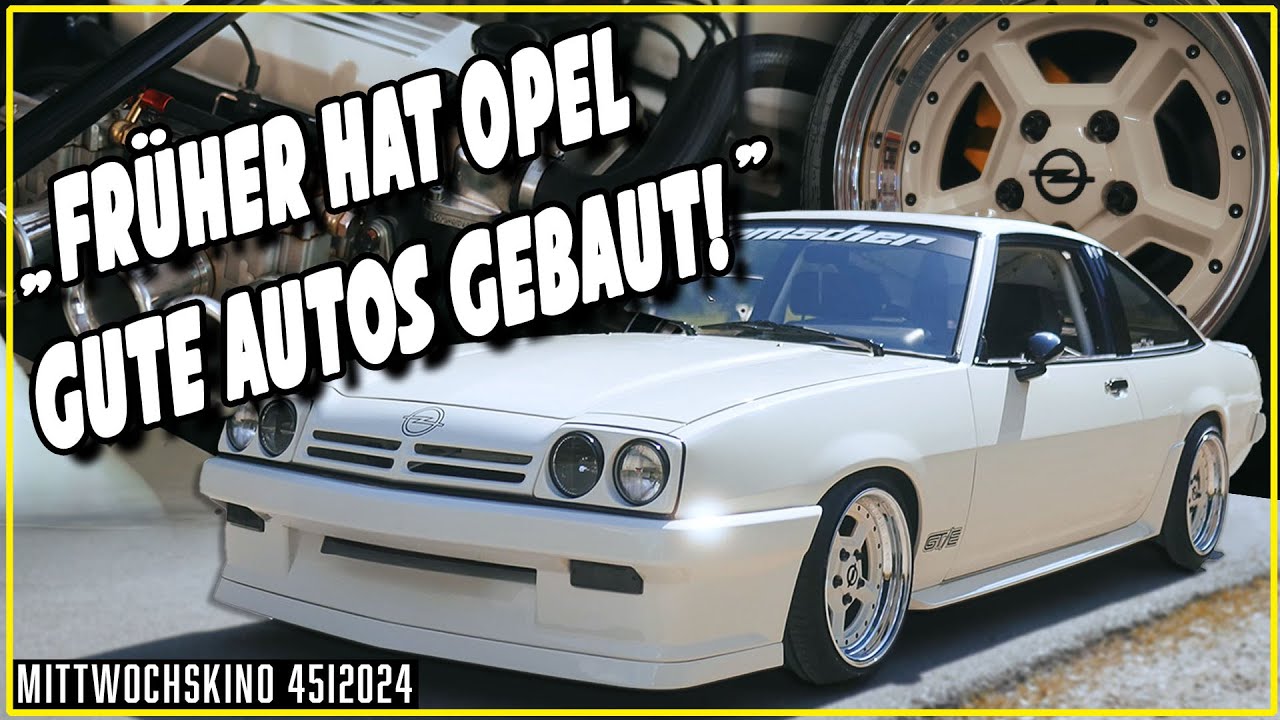 45/24 Sourkrauts I Opel Manta B und Opel C Kadett  I Oldschool Tuning in Perfektion I 4K