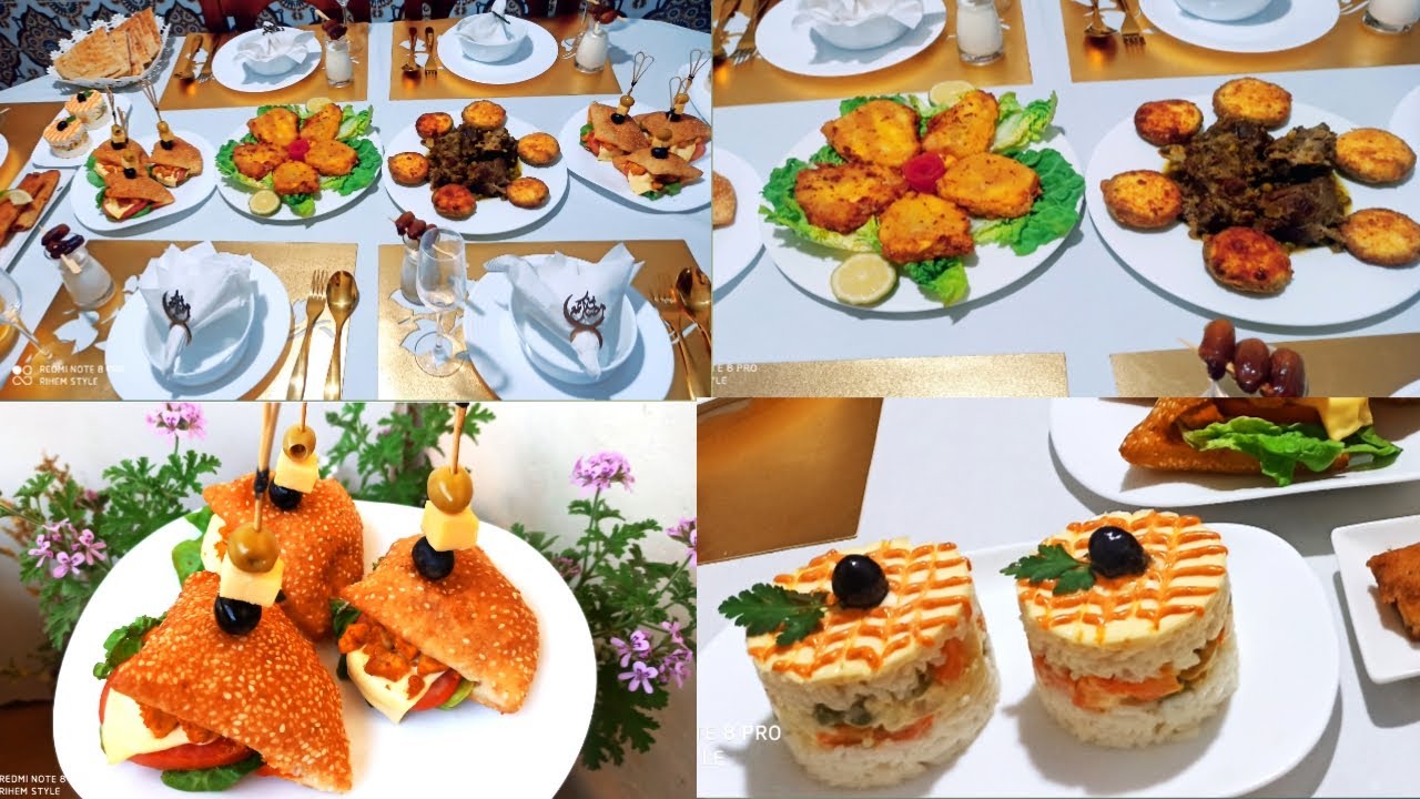 هذا واش حضرت لضيوف خويا😍خبز البالون خفيف ريشة/حوت فيلي بالجبن/افكار للتقديم والعديد من الوصفات