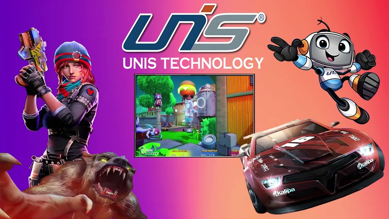 Unis Technology Arcade Video opening Cinematic montado por RPT