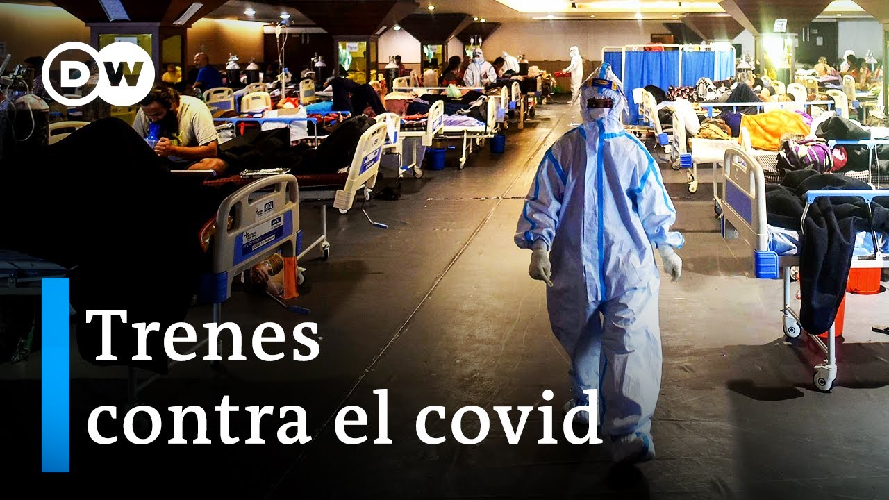 India: hospitales improvisados