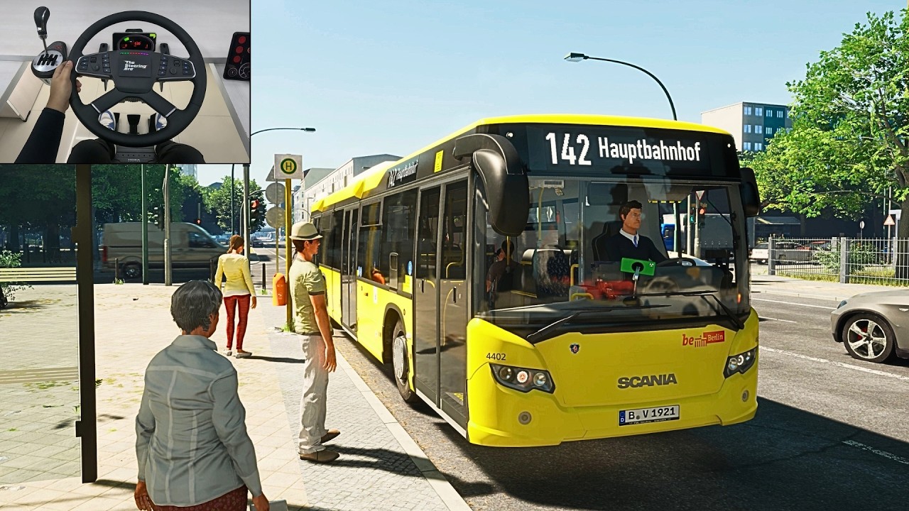 The Bus - Most Realistic Bus Simulator | Steering Wheel Gameplay