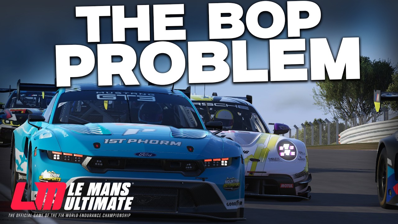 Проблема с балансом производительности (BOP) на Le Mans Ultimate