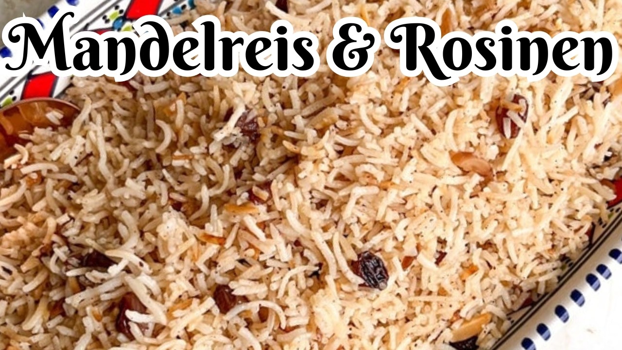 Arabischer Reis mit Rosinen und Nüssen | Orientalischer Gewürzreis