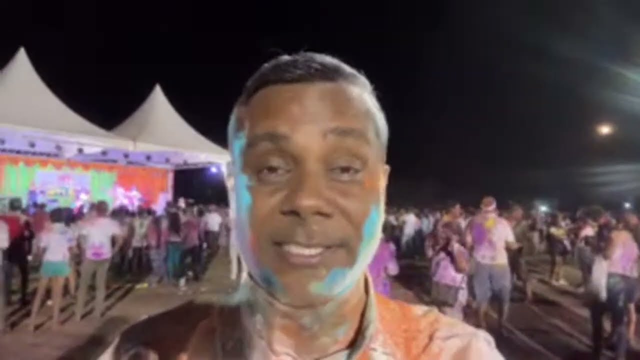 HOLI CELEBRATION LIVE IN GEORGETOWN GUYANA