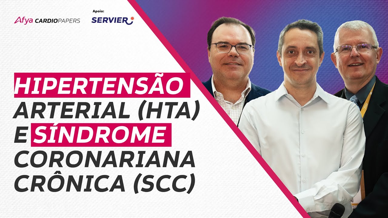 RESUMO ESC 2025: Hipertensão arterial (HTA) e Síndrome Coronariana Crônica (SCC)