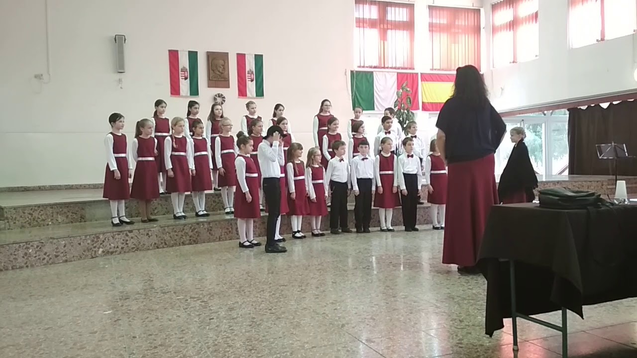 Éneklő ifjúság 2018 Pécs Mátyás Király utcai Ált. Isk. Kicsinyek kórsa