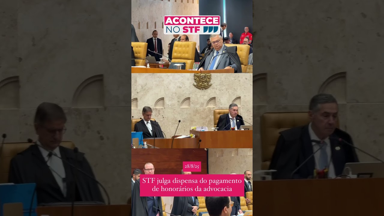 Assista ao vivo na sess&atilde;o #STF ▶️
