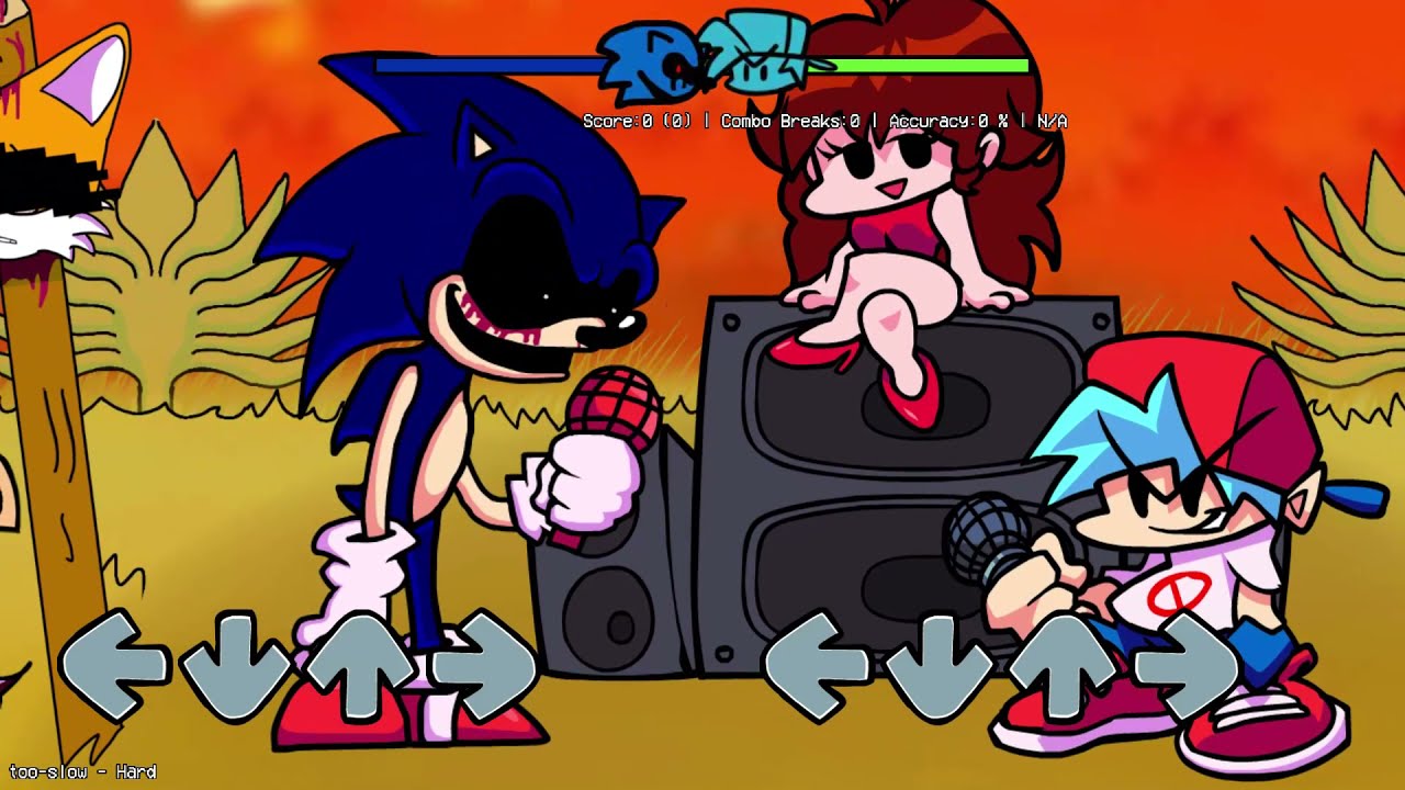 FNF vs SONIC.EXE - NEW EXTRA SONG - I AM GOD (FANMADE) (FNF Mods)