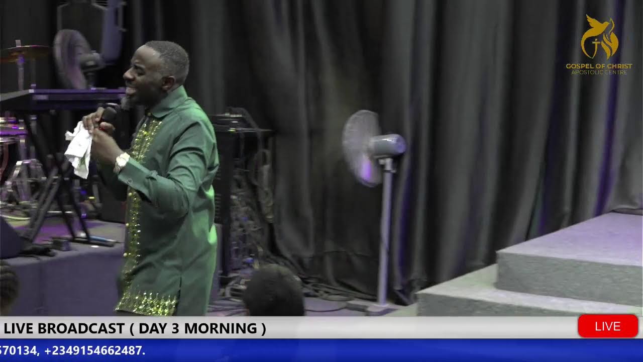 Gospel Of Christ Apostolic Centre Nigeria  Live Stream