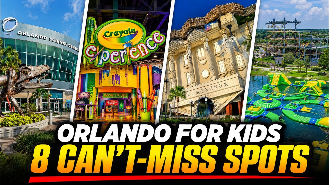 Fun in Orlando: 8 Kid-Friendly Attractions to Experience | Fun Things To Do with Kids in Orlando