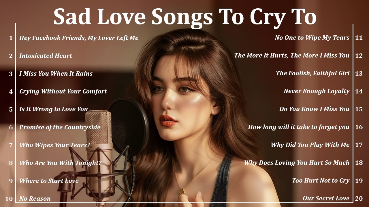 Sad Love Songs To Cry To | Best Emotional Pop Ballads 2026 | Mr. Minea Official