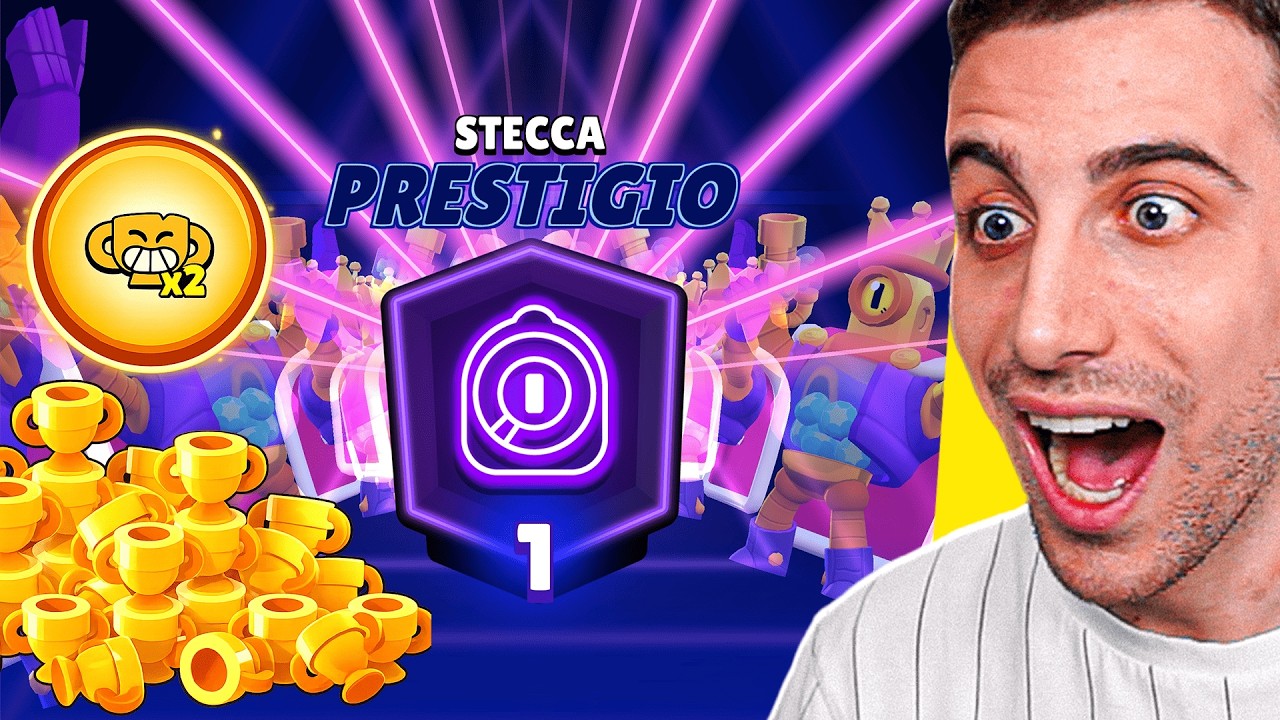 PRESTIGIO STECCA in 10 MINUTI con la CORSA dei TROFEI! *ASSURDO* Brawl Stars ITA!
