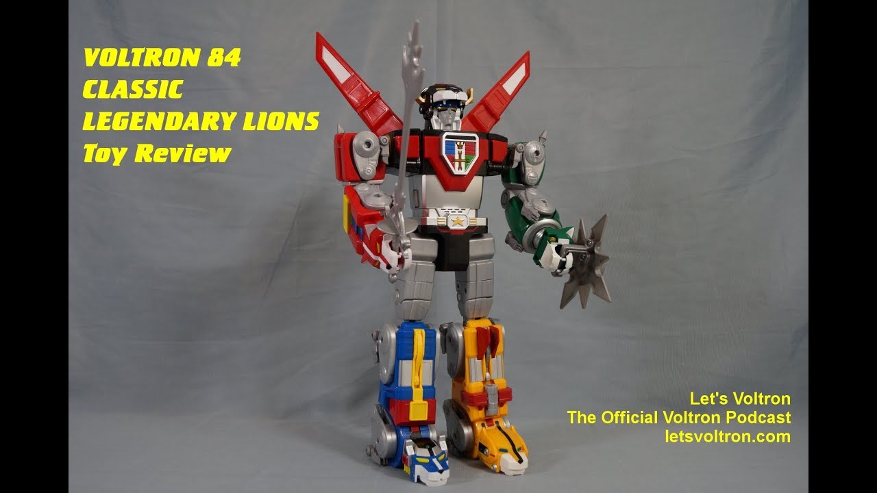 Voltron 84 Classic Legendary Lions Review