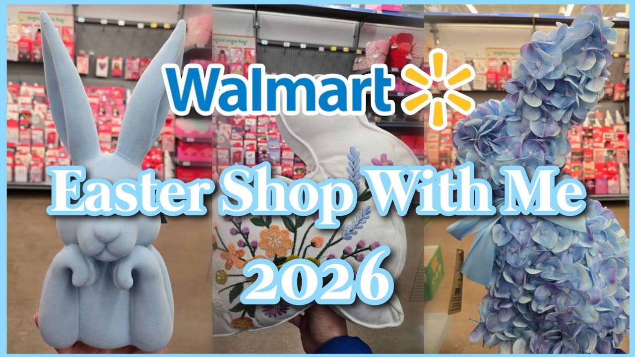 WALMART SPRING / EASTER SHOP WITH ME | SNEAK PEAK!!!