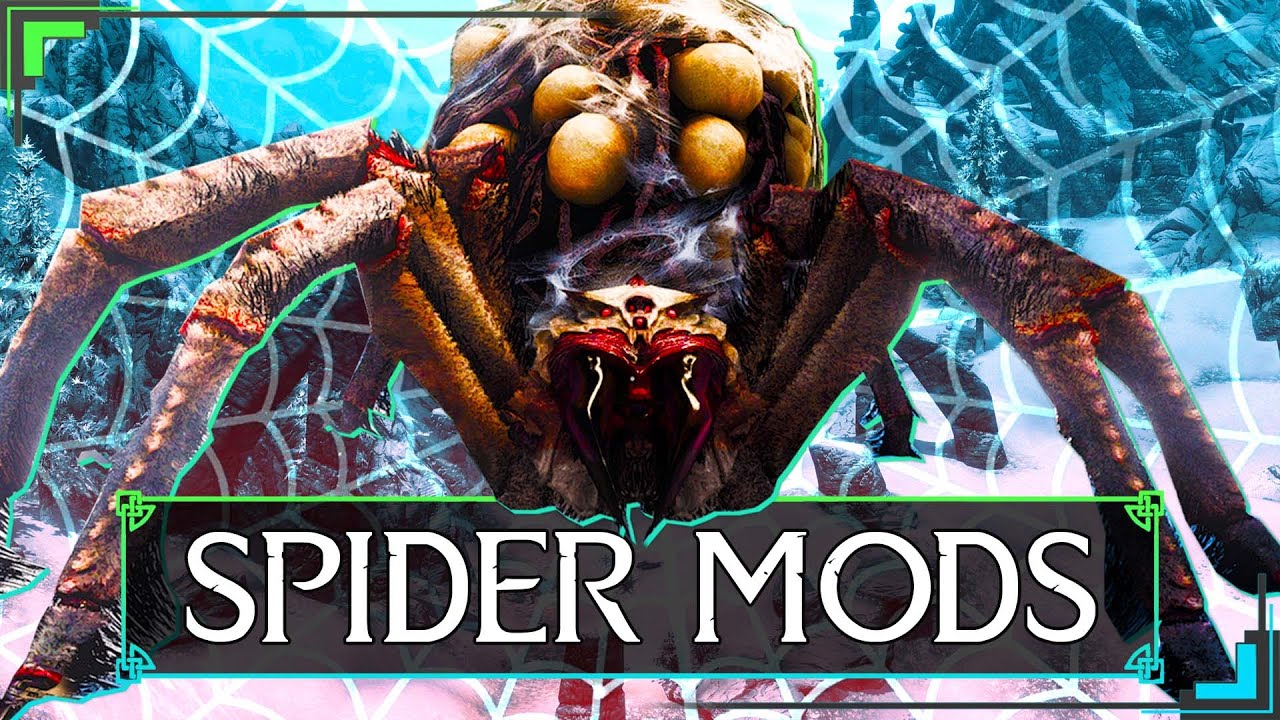 Skyrim Mods To Make SPIDERS Truly TERRIFYING! | Arachnophobia Mods