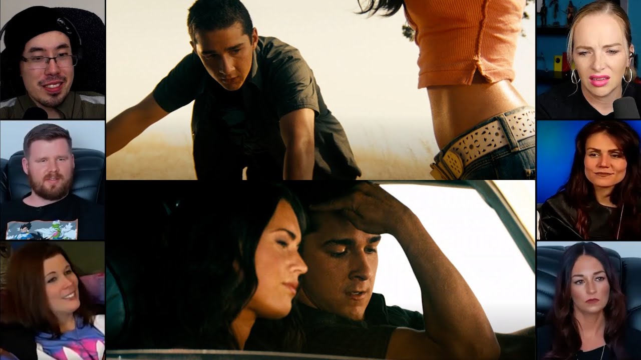 Sam Witwicky trying to impress Mikaela Scene| Transformers : 2007 | Reaction Mashup  | #transformers