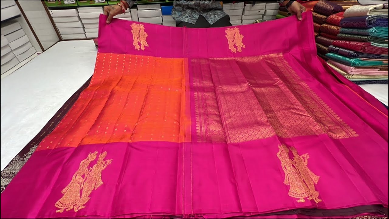 Chickpet Bangalore wholesale Silk sarees||lSingle saree courier available