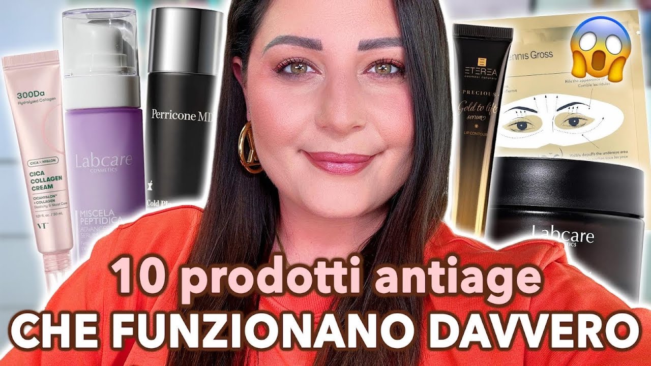 10 PRODOTTI ANTIAGE che fanno DAVVERO LA DIFFERENZA! | Funzionano✅