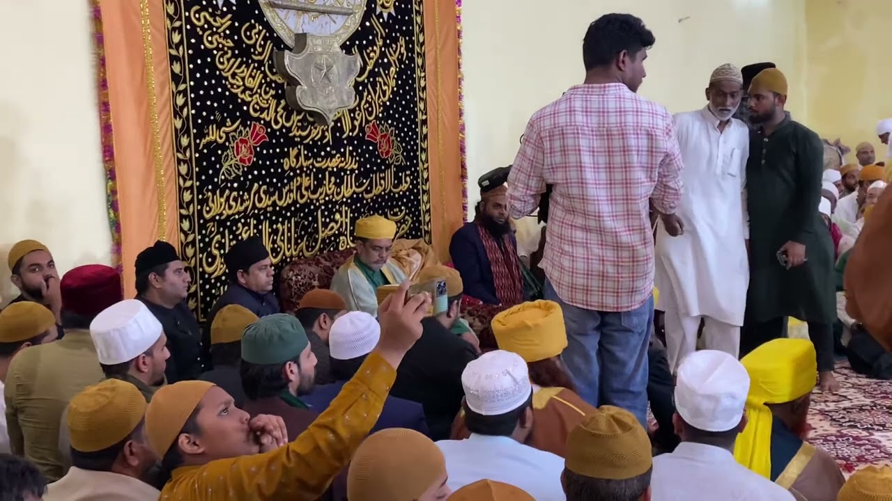 Hzt Afzal biyabani  urs 2024 , aaj sandal hai Afzal piya ka qawwali by (Mohammad Mehboob qawwal)