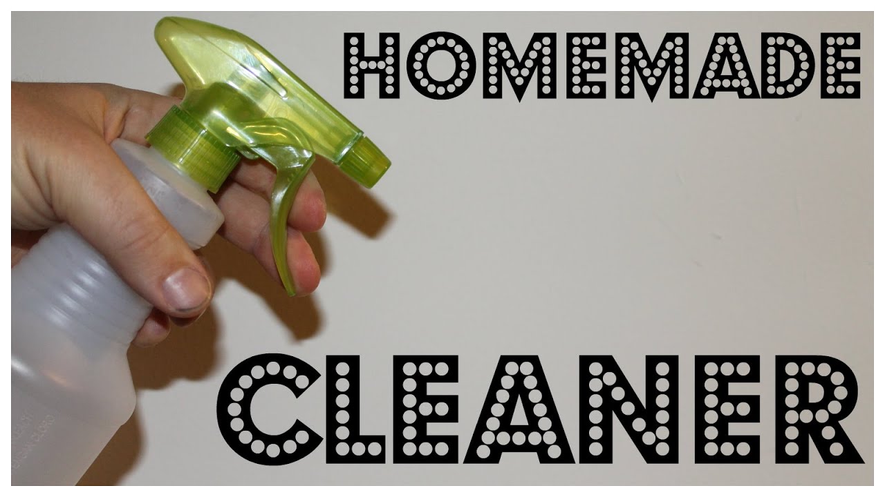 Homemade Spray Cleaner