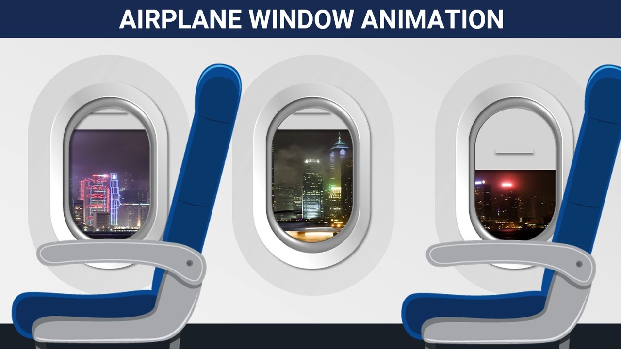 Airplane Window animation in PowerPoint