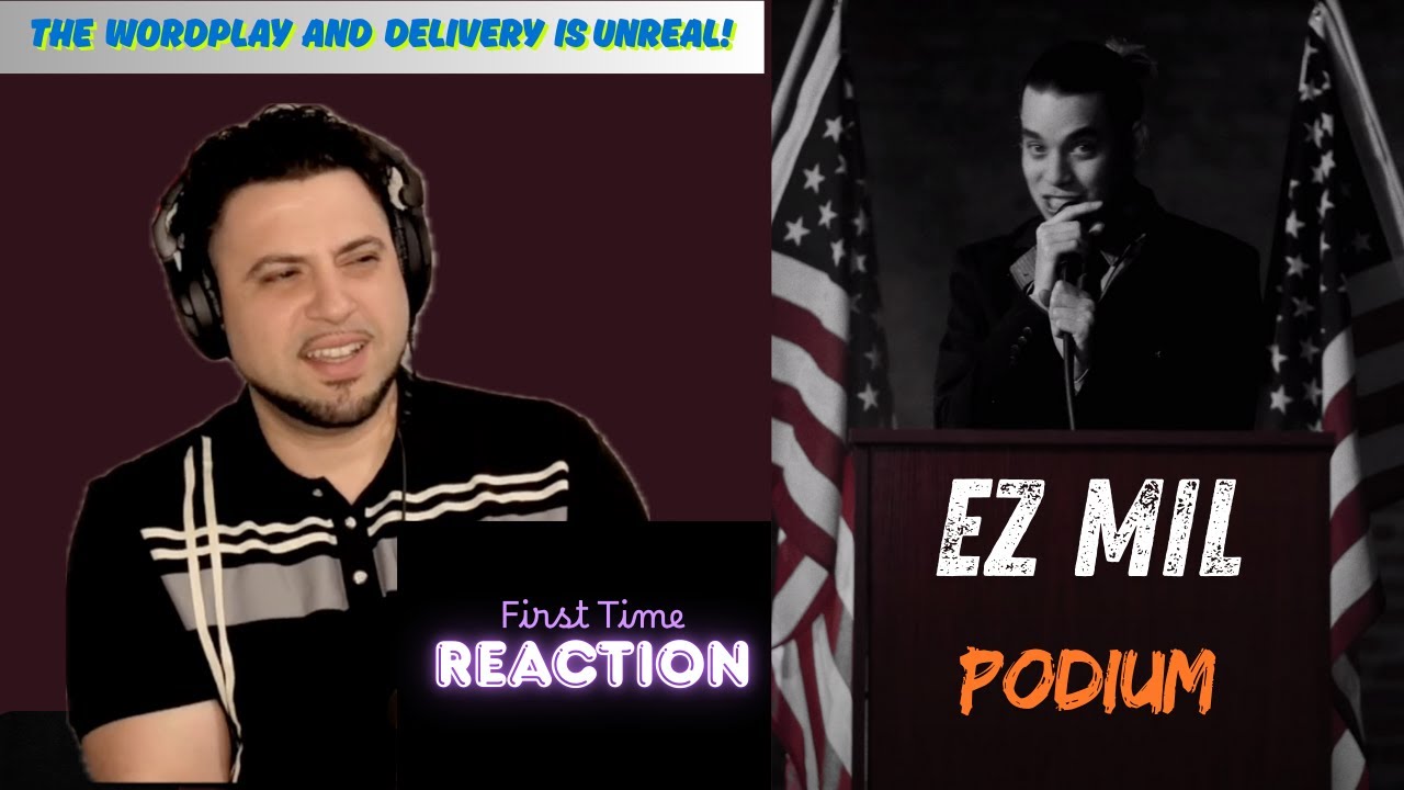 First Time Reaction |  Ez Mil - Podium (Official Music Video)