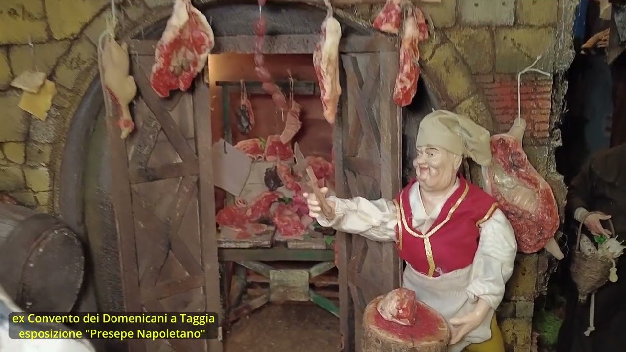 Presepe Napoletano a Taggia ex Convento dei Domenicani.