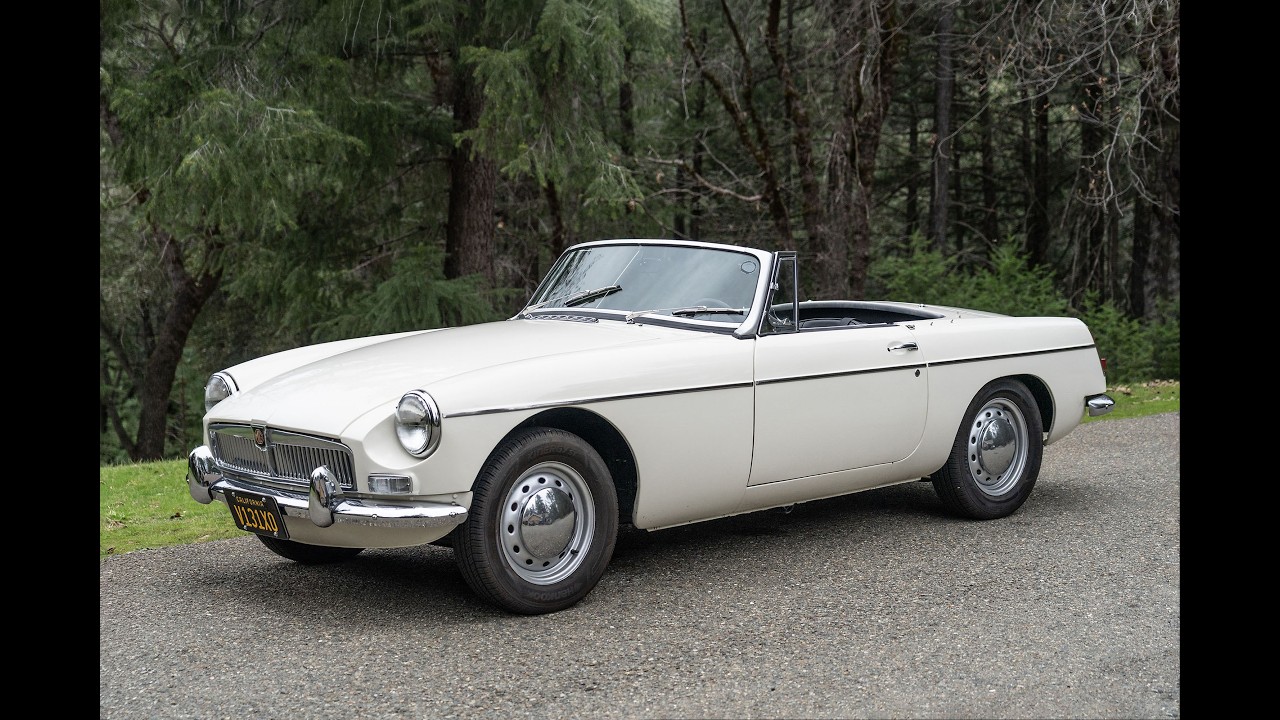 1963 MGB Roadster Driving Video (Featured on BaT)