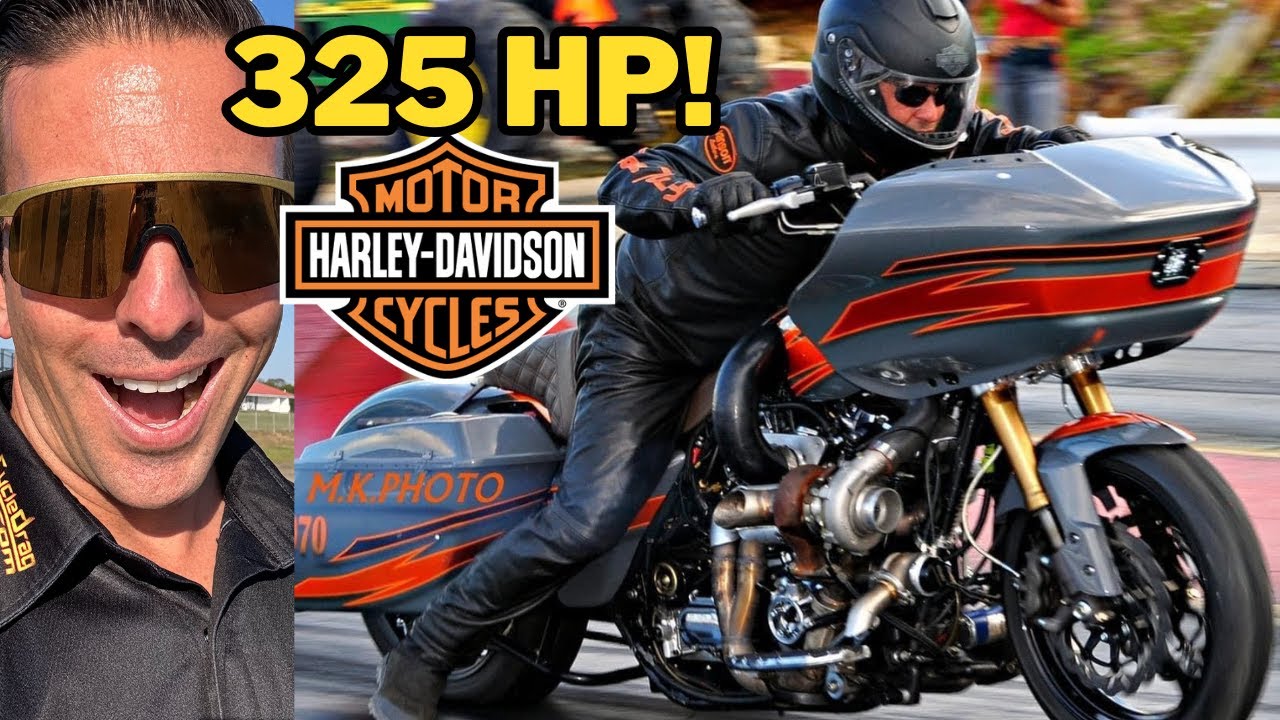 325 HP STREET TIRE Turbo Harley is like 