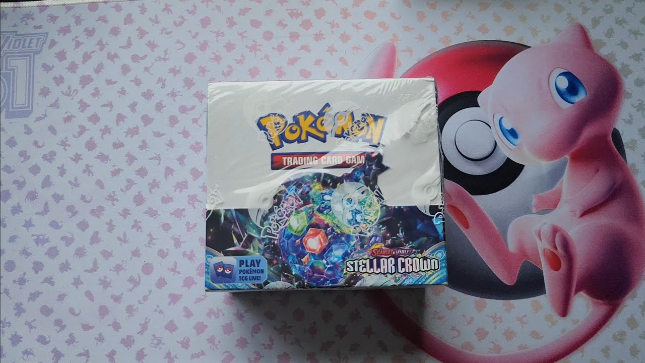Pokemon TCG: Stellar Crown Booster Box Unboxing