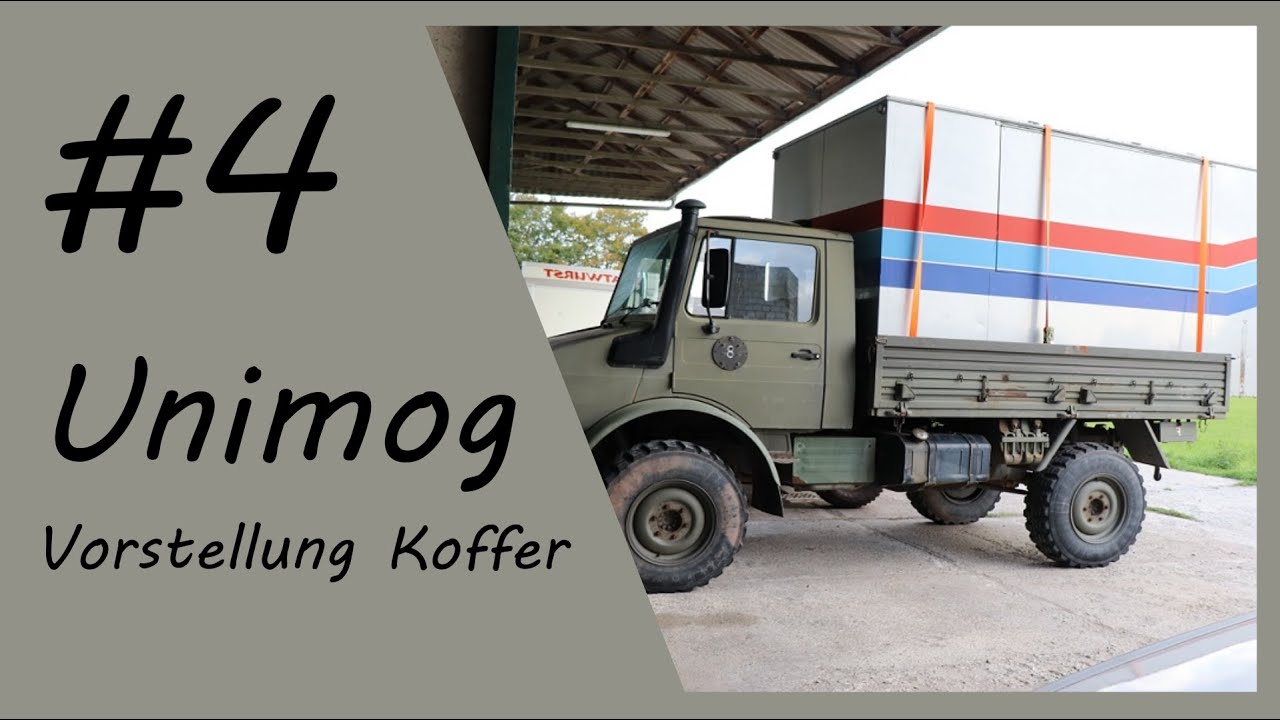 Unimog 1300L Camper #4 - Vorstellung des Koffers × LUKAS-4WD