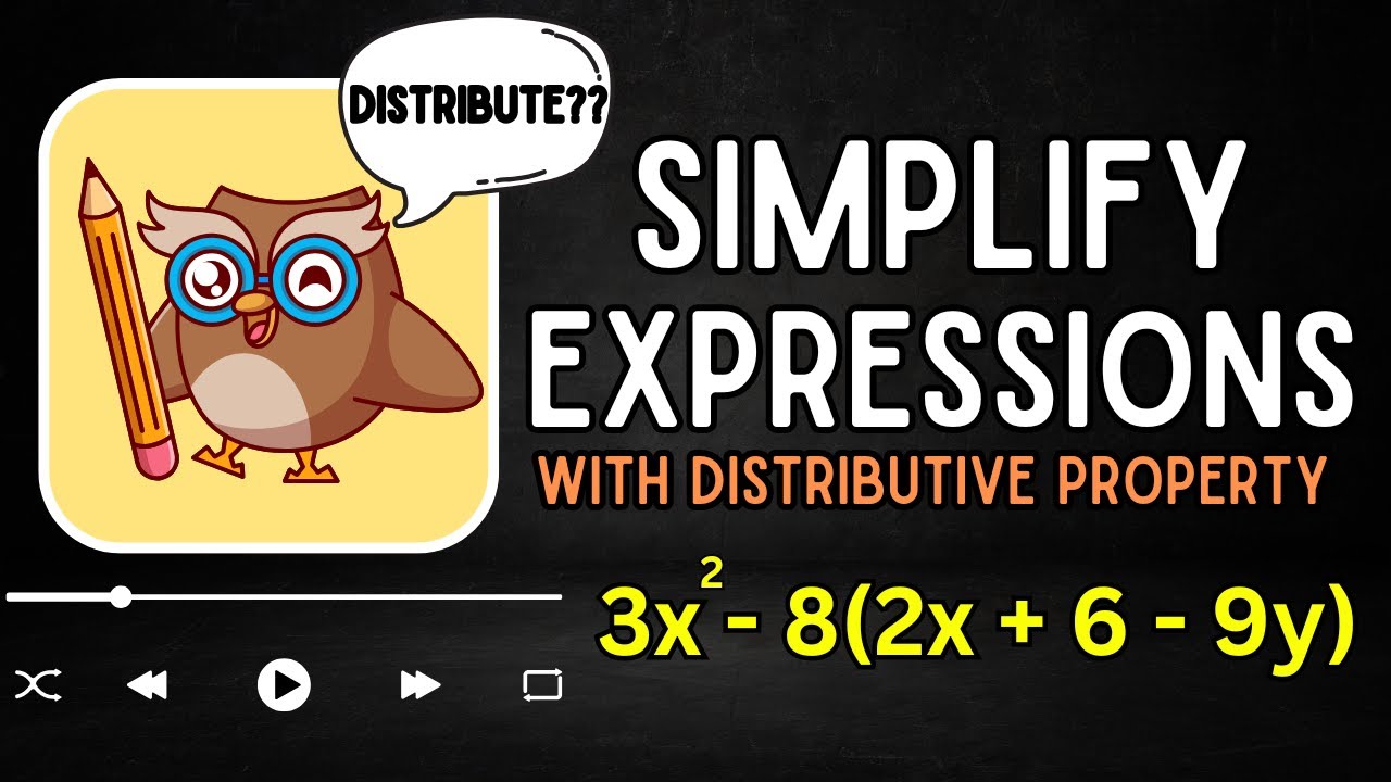 How to Simplify Expressions With Distributive Property