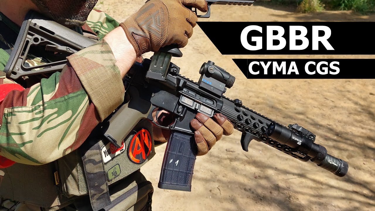GBBR in CQB / CYMA CGS Troy & ALPHA Race [GoPro12 4k 60fps]