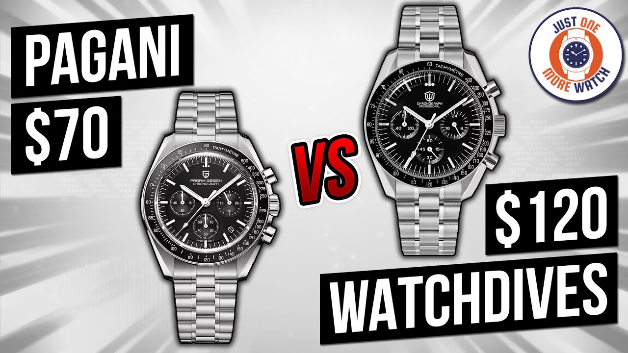 Pagani v Watchdives! Who Makes The Best 'Speedy' Lookalike?