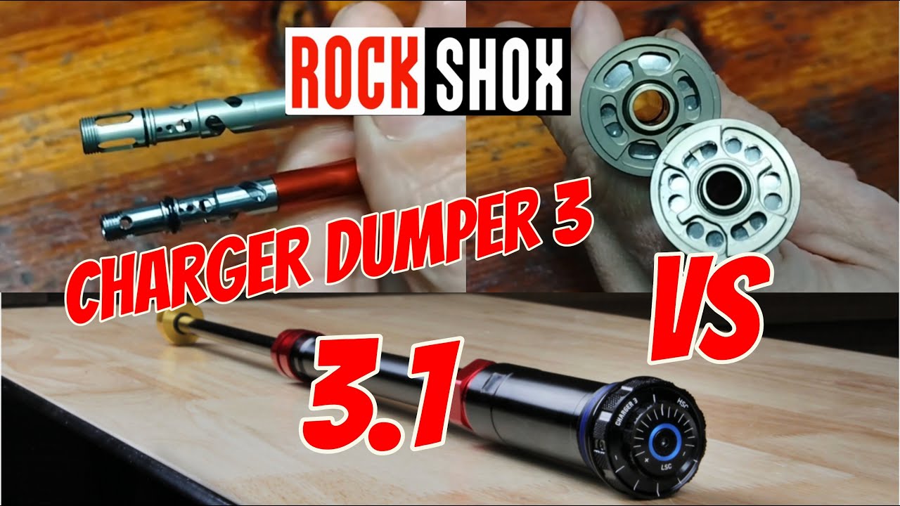 The diferences detween Rockshox charger damper 3 and 3.1