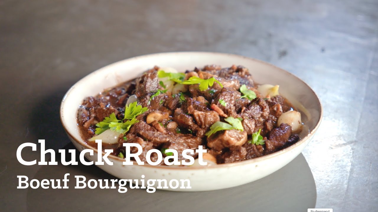 Boeuf Bourguignon van Chuck Roast Uruguay Angus | Jonathan Zandbergen | The Meatlovers